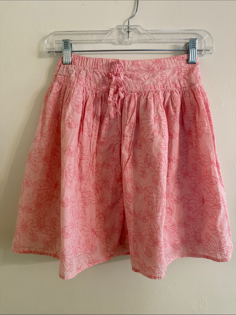 Arizona Jean Company Pink Floral Mini Skirt Size 5 Medium